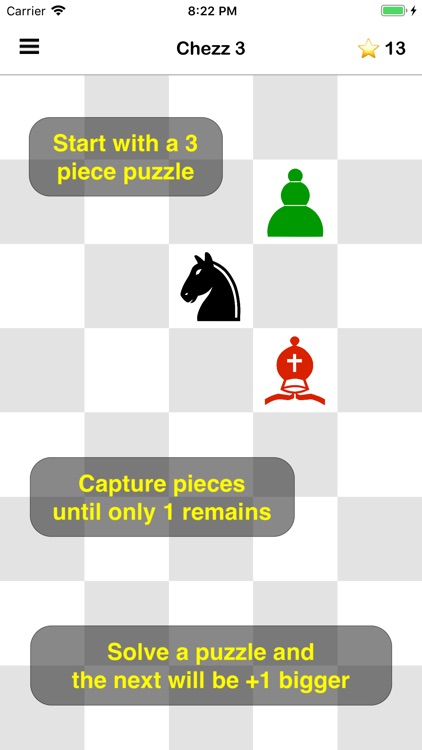 Chezz: The CHEss puZZle