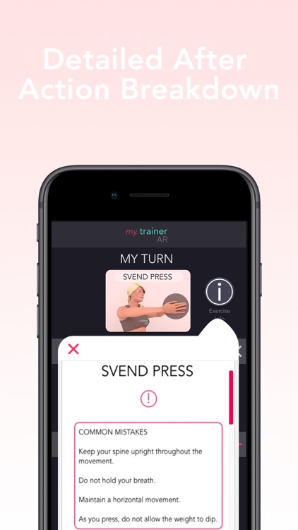 my.trainer AR: fitness coach screenshot-3