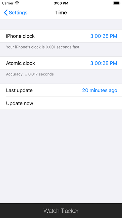 Watch Tracker Watch Tracker
