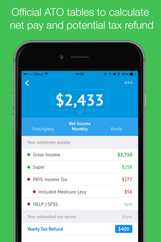 ATO Tax Calculator 2019 screenshot 3