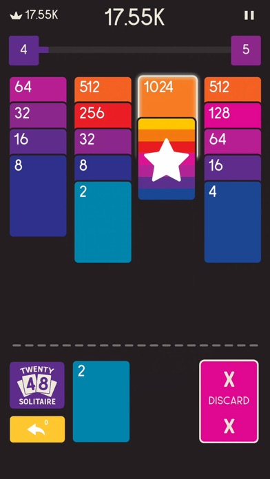 2048 Zen Cards screenshot 3