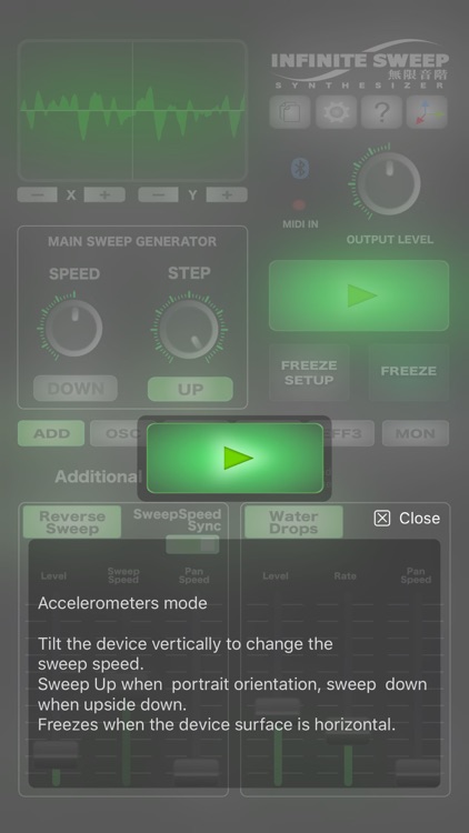 INFINITE SWEEP SYNTH screenshot-4
