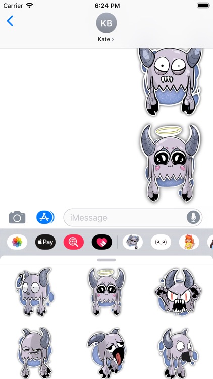 Cute Monster Sticker Pack