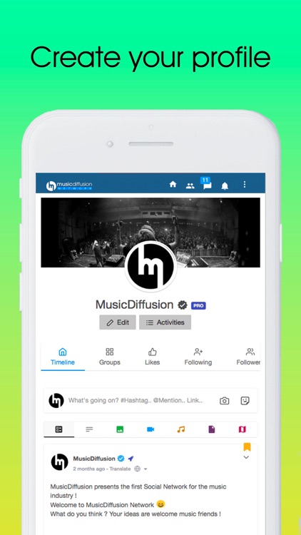 MusicDiffusion Network