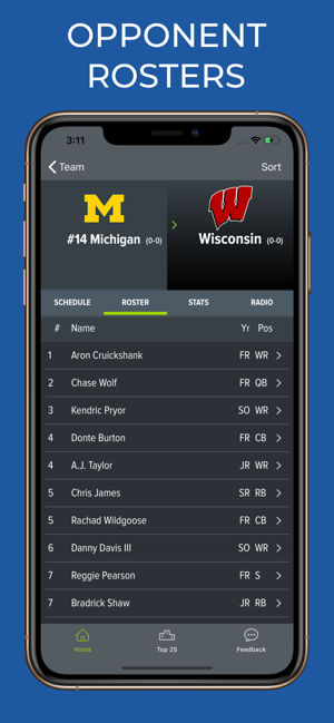 Michigan Football Schedules(圖8)-速報App