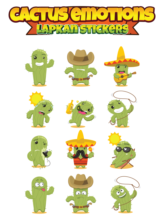 Screenshot #4 pour Sticker Me: Cactus Emotions