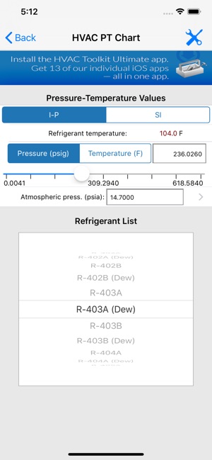 R1234yf Pressure Temperature Chart