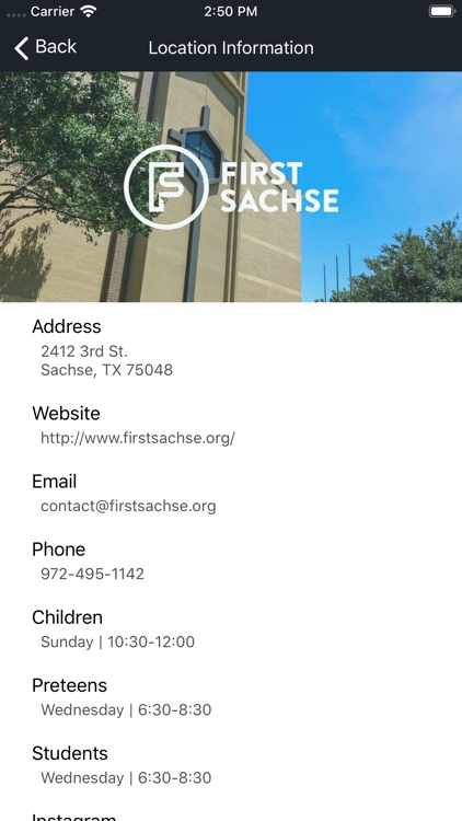 First Sachse screenshot-4