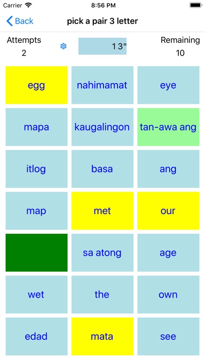 PickAPair Cebuano - English