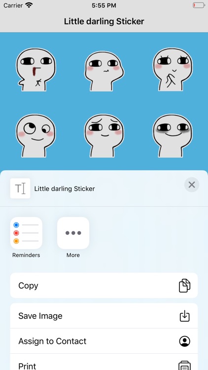 Little darling Sticker screenshot-3