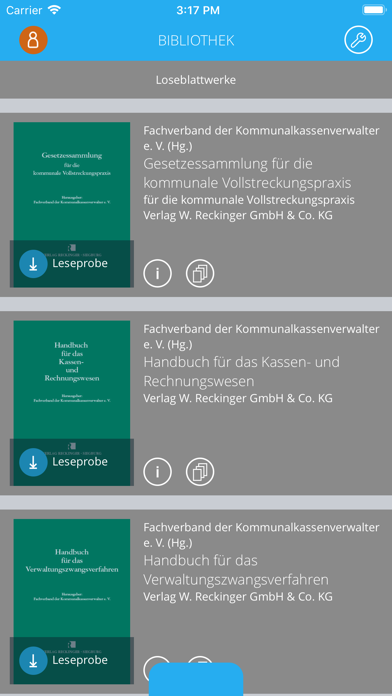 VollstR/Kasse screenshot 2