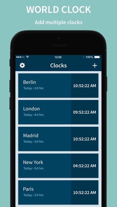 World Clock – Time Widget screenshot 4