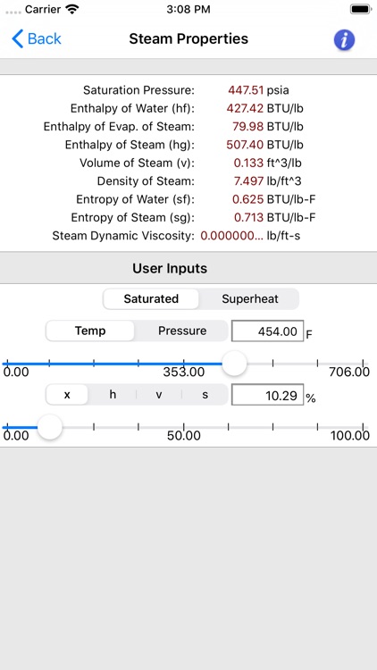 HVAC Pipe Sizer - Steam screenshot-7