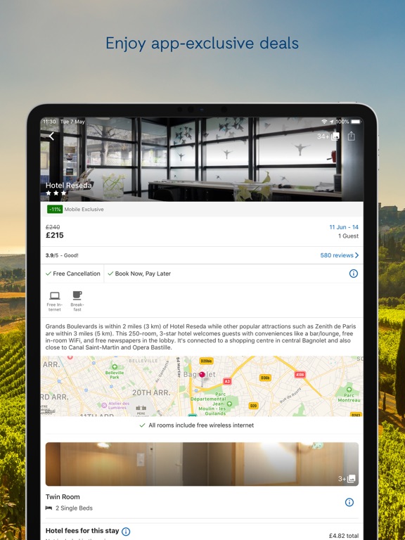 ebookers Travel: Hotels, Flights, Car Hire screenshot