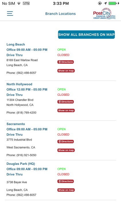 PostCity Financial CU screenshot-3
