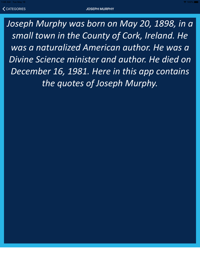 Joseph Murphy Wisdom