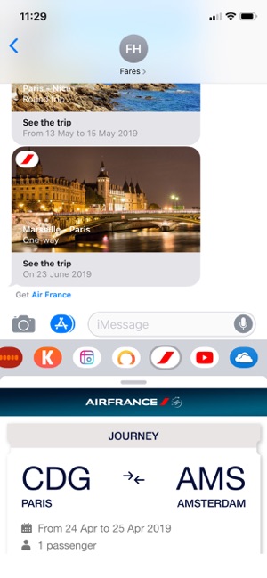 Air France Dans L App Store