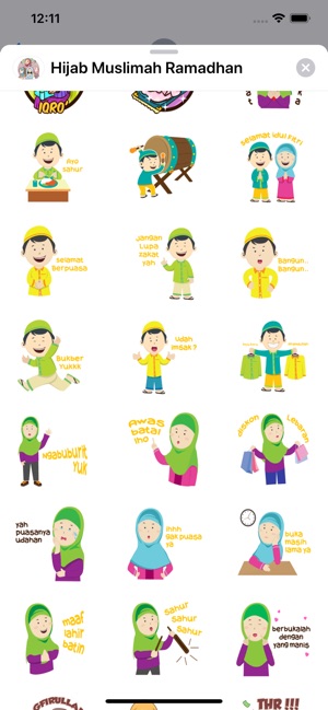 Hijab Muslimah Ramadhan Moji(圖4)-速報App