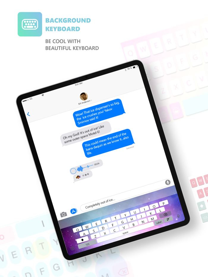 Photo Background Keyboards