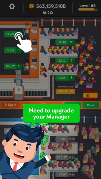 【图】Idle Passport Tycoon(截图1)