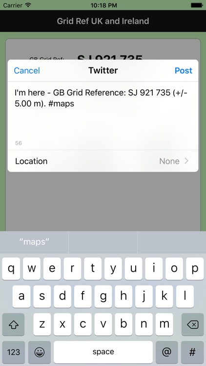 Grid Ref UK and Ireland