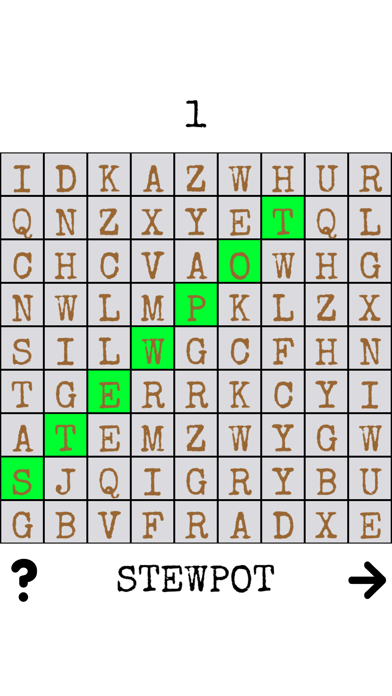 Single One Word Search screenshot 2