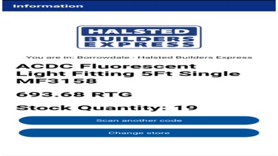 Halsteds Price Checker screenshot 2