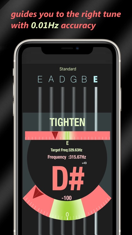 Smiley Guitar Tuner