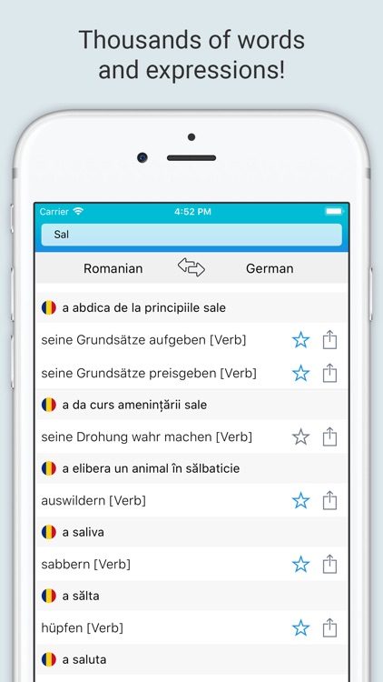 German Romanian Dictionary +