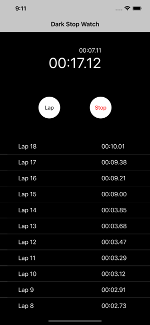 Dark Stop Watch(圖2)-速報App