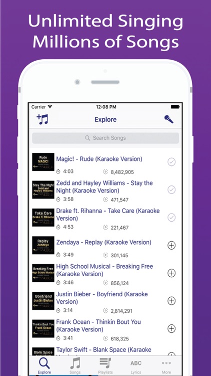 Sing Karaoke - Unlimited Songs