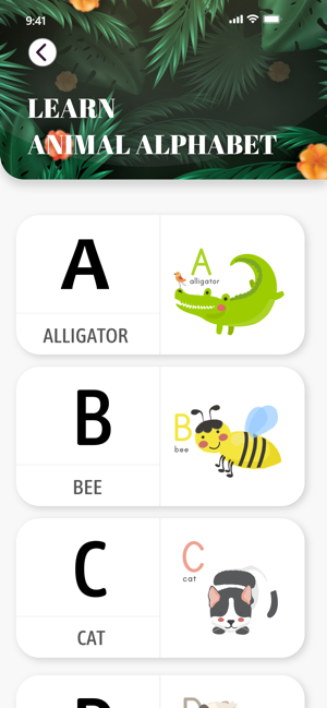 Alphabet ABC with Animal sound(圖2)-速報App