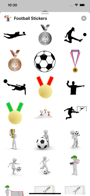 Football Stickers - Soccer(圖6)-速報App