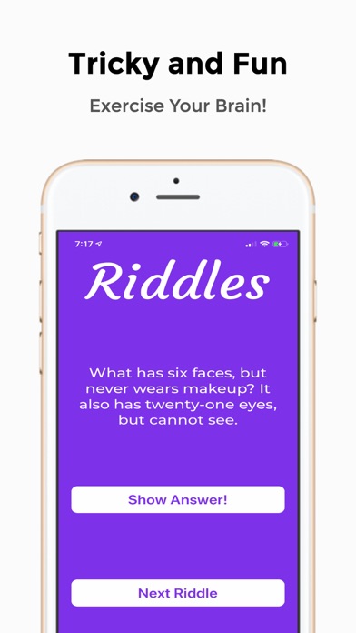 How to cancel & delete Riddles: Exercise Your Brain from iphone & ipad 2