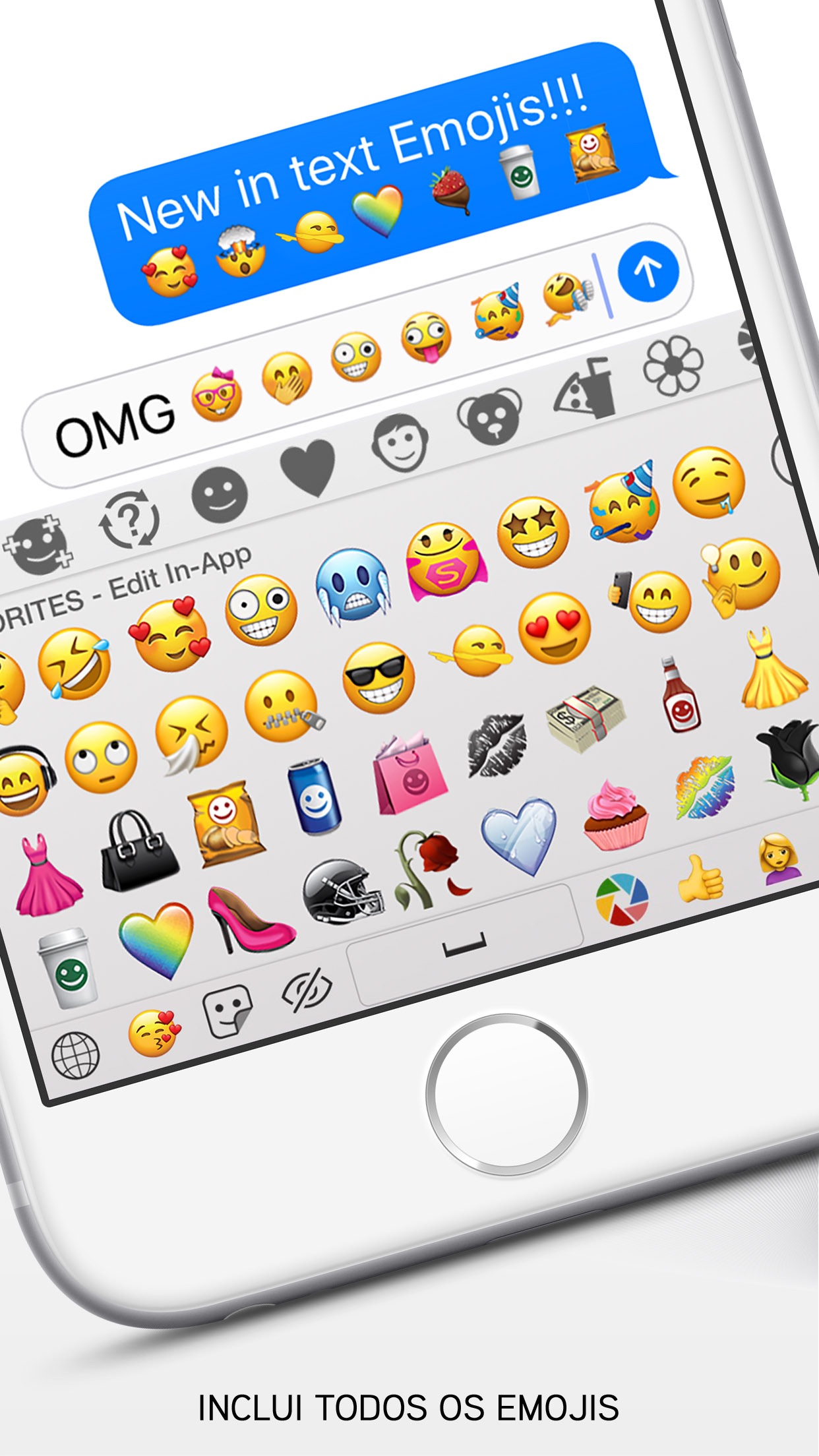 Screenshot do app Emoji>