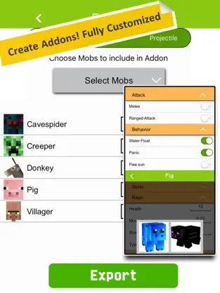 Screenshot 5 MCPE Addons - Addon Creator iphone