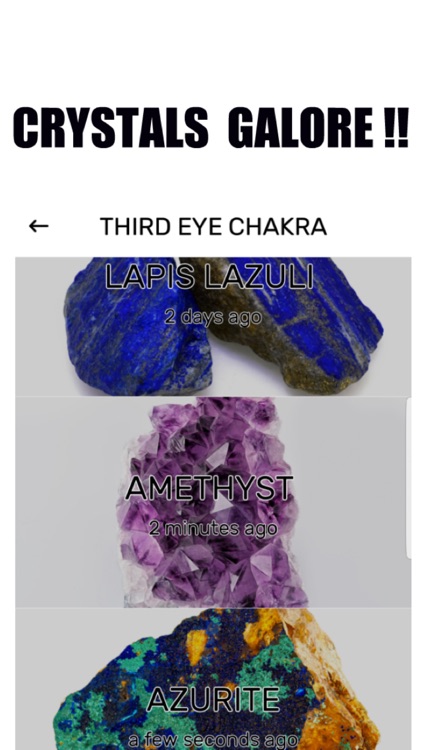 Chakra Crystals Gemstones