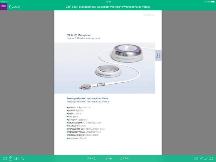 AESCULAP Neurosurgery Catalog