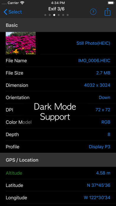 EXIF - Editor & Extension screenshot 2