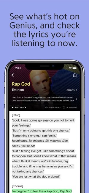 Genius Song Lyrics More On The App Store