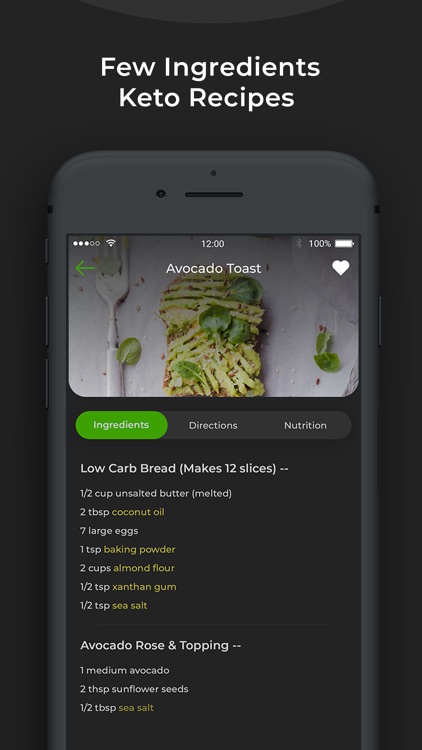 Keto Diet App- Recipes Planner screenshot-3