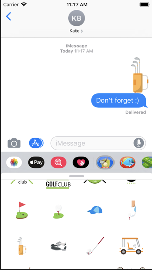 Golf Clubs Emojis Stickers(圖3)-速報App