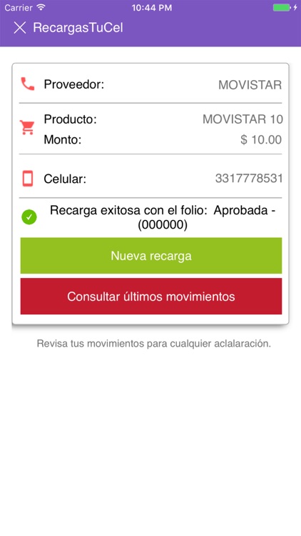 RecargasTuCell screenshot-5