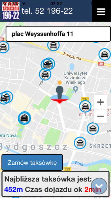 Taxi Zrzeszenie Bydgoszcz screenshot 3