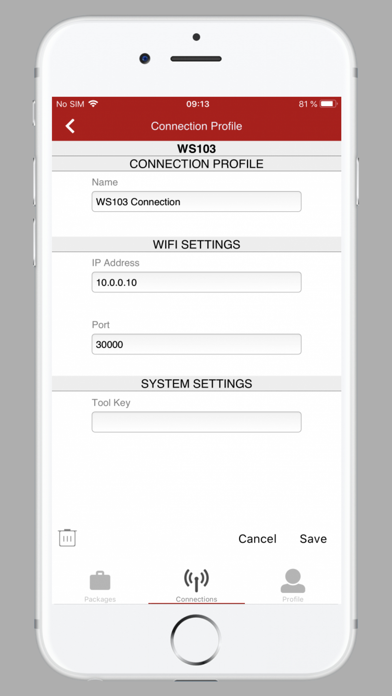 PLUS+1® Service Tool screenshot 4
