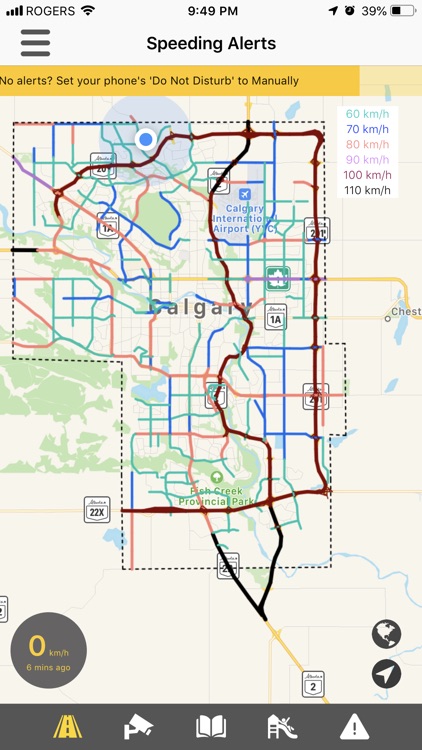 Speeding Alerts - Calgary