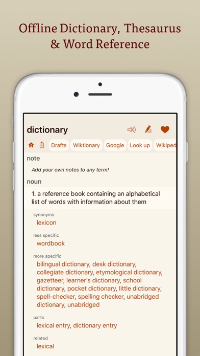 Terminology Dictionary screenshot1