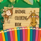 Animal Coloring Book Page Game