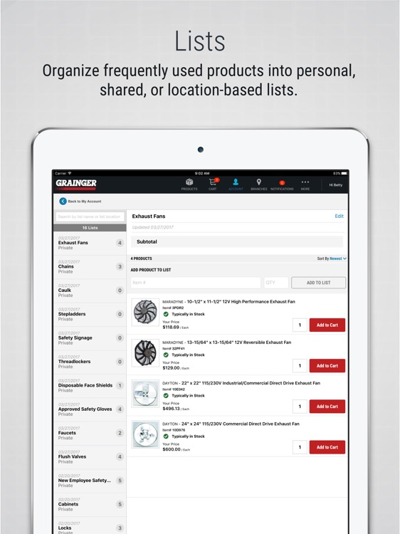 W.W. Grainger, Inc. For iPad screenshot-4