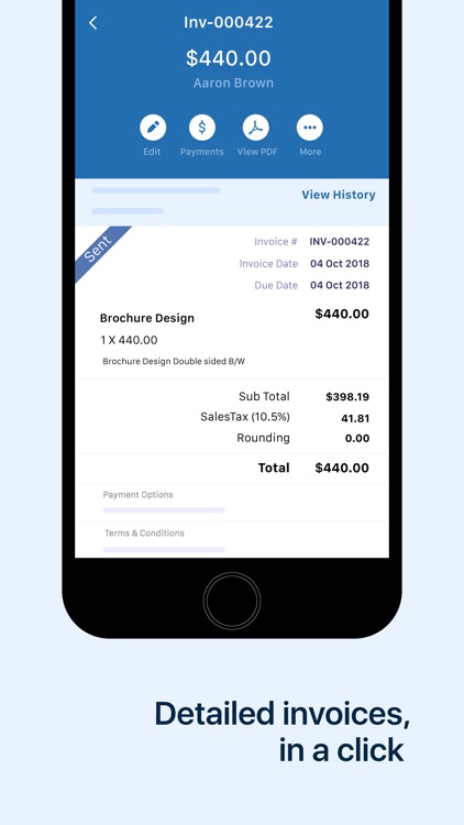 Accounting app - Zoho Books screenshot-0